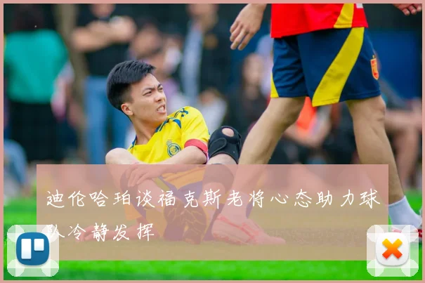迪伦哈珀谈福克斯老将心态助力球队冷静发挥